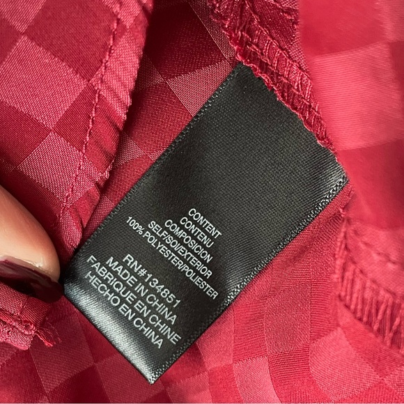 48• WAYF Long Sleeve Peplum Tie Front Blouse XS - Picture 10 of 10